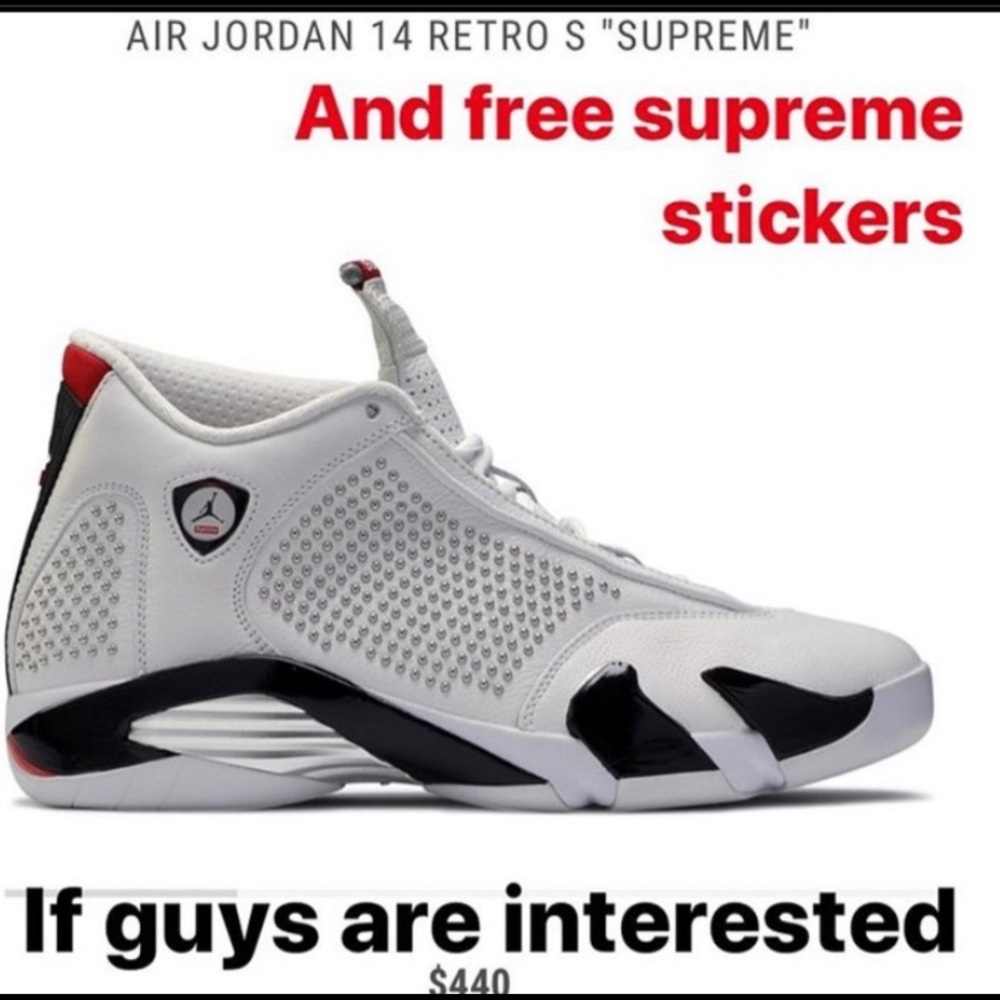 Air Jordan retro 14 “supreme”